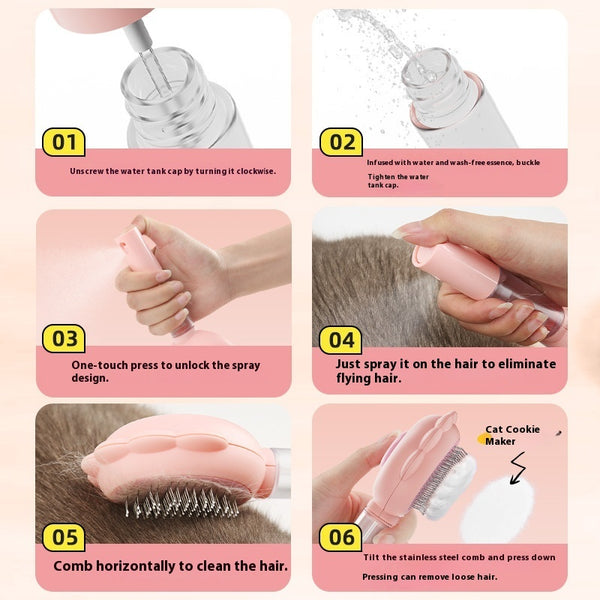 GroomEase 2-in-1 Brush