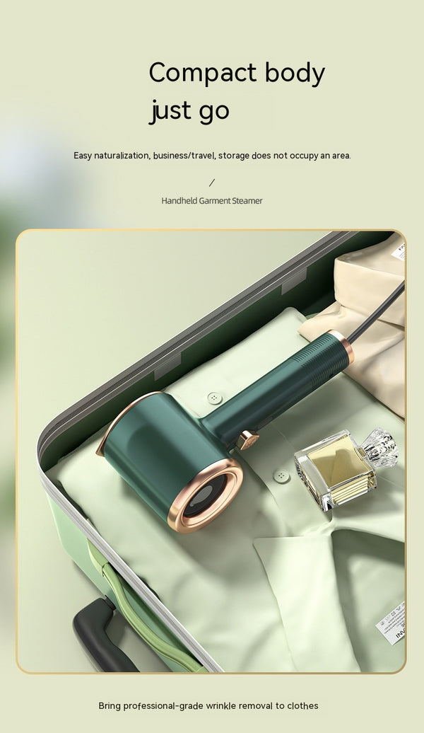 TravelEase | Portable Mini Clothes Steamer