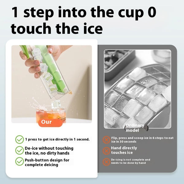 PressEase Ice Cube Tray with Storage Box