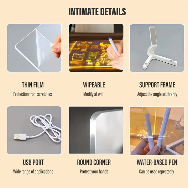 GlowBoard Pro | LED Drawing Board